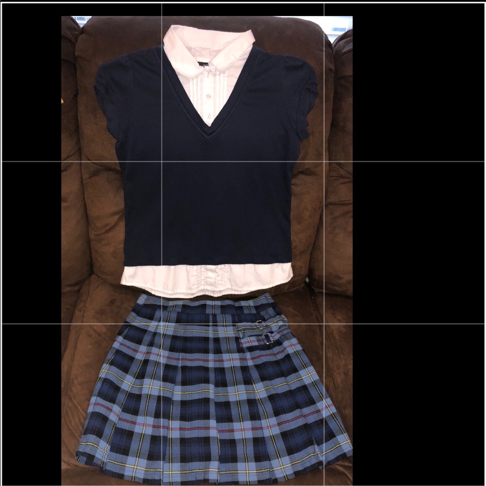 3 French toast girls uniform outfits size 14!